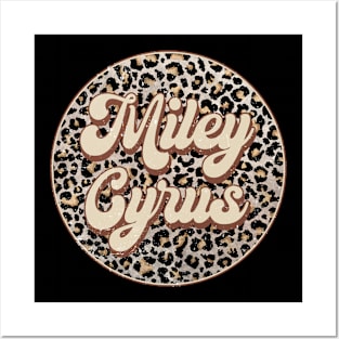 Classic Music Cyrus Personalized Name Circle Birthday Posters and Art